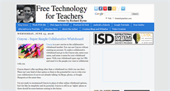 Desktop Screenshot of freetech4teachers.com