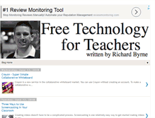 Tablet Screenshot of freetech4teachers.com